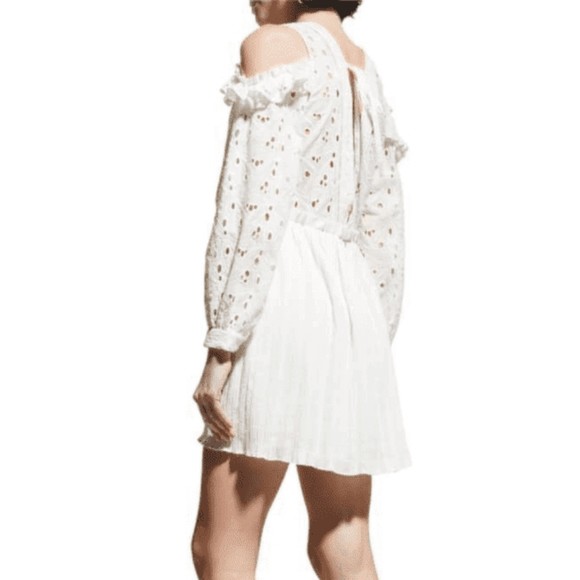 NWT IRO Paris Women's Meila Eyelet Dress size EU40/US8 - Picture 2 of 14